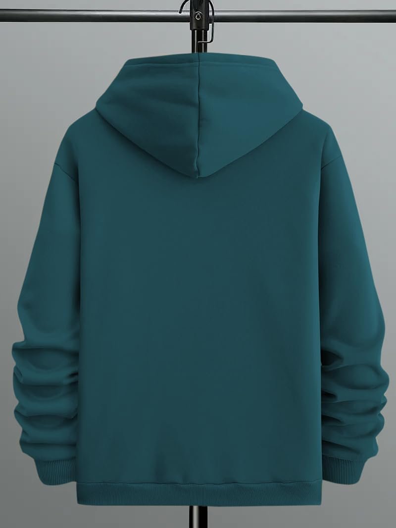 TagasMen's Hoodie with USA Print, Kangaroo Pocket and Drawstring Detail || Sweatshirt for Mens || Men Hoodies || hoodis||(MH-8015) - Image 6