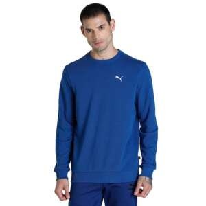 PUMA Mens Crew TR, Blazing Blue, L (84705516)