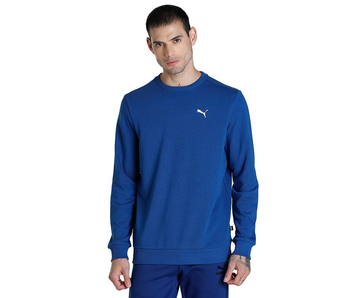 PUMA Mens Crew TR, Blazing Blue, L (84705516)