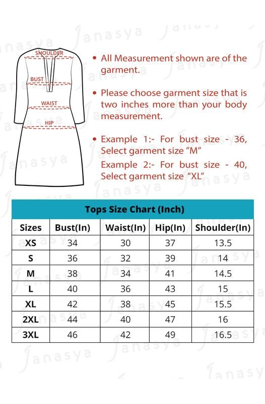 Janasya Women's Off White Cotton Geometric Regular Tunic(JAA24TU00161-L) - Image 3