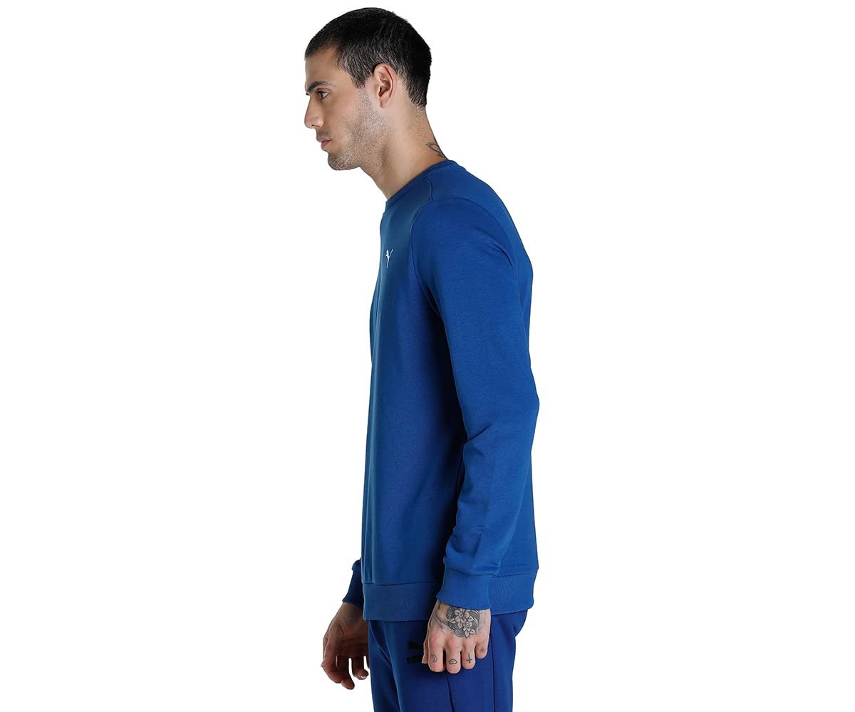 PUMA Mens Crew TR, Blazing Blue, L (84705516) - Image 5
