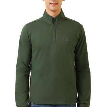 Allen Solly Mens Sweatshirt Kombu Green