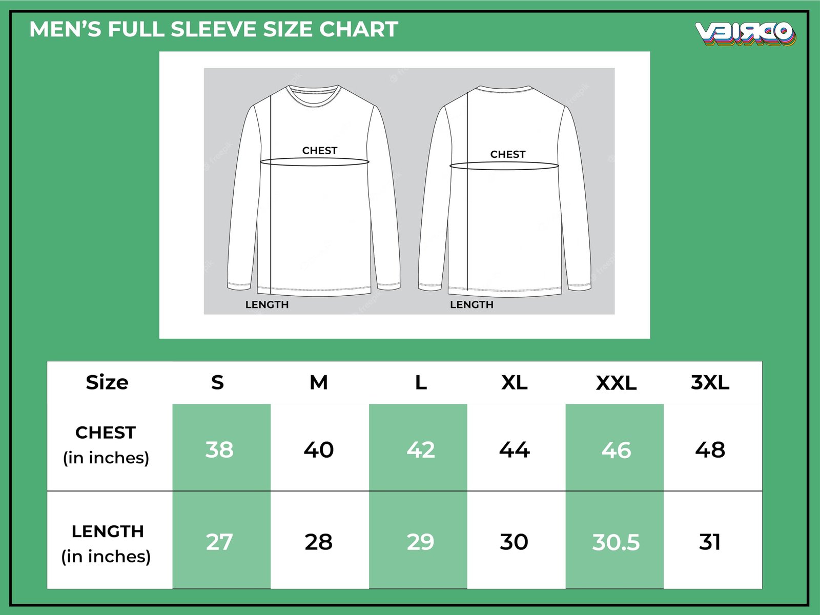 Veirdo® Pure Cotton Regular Fit Solid Black Full Sleeve T-Shirt for Men & Boys (V_FS_REG_BLK_M) - Image 2