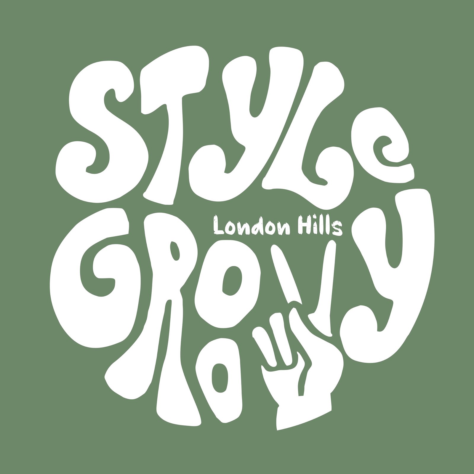 London Hills Men Cotton Blend Half Sleeve Oversized T-Shirt Green - Image 2