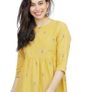 Vishudh Women's Stylish Top | Casual & Chic Everyday Wear | Soft, Comfortable & Stylish | Ethnic Top for Women