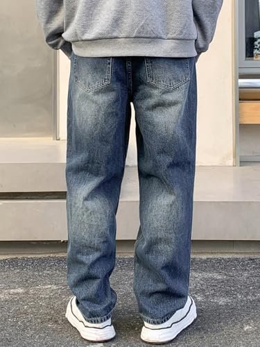 URBAN POCKETS Jeans for Men | Casual Jeans for Men | Loose Fit Denim Streetwear Pants (U17-34) - Image 8