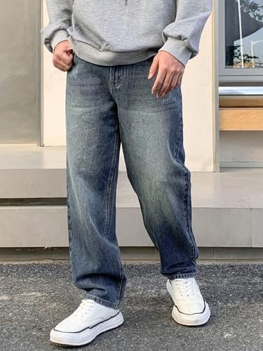 URBAN POCKETS Jeans for Men | Casual Jeans for Men | Loose Fit Denim Streetwear Pants (U17-34) - Image 9