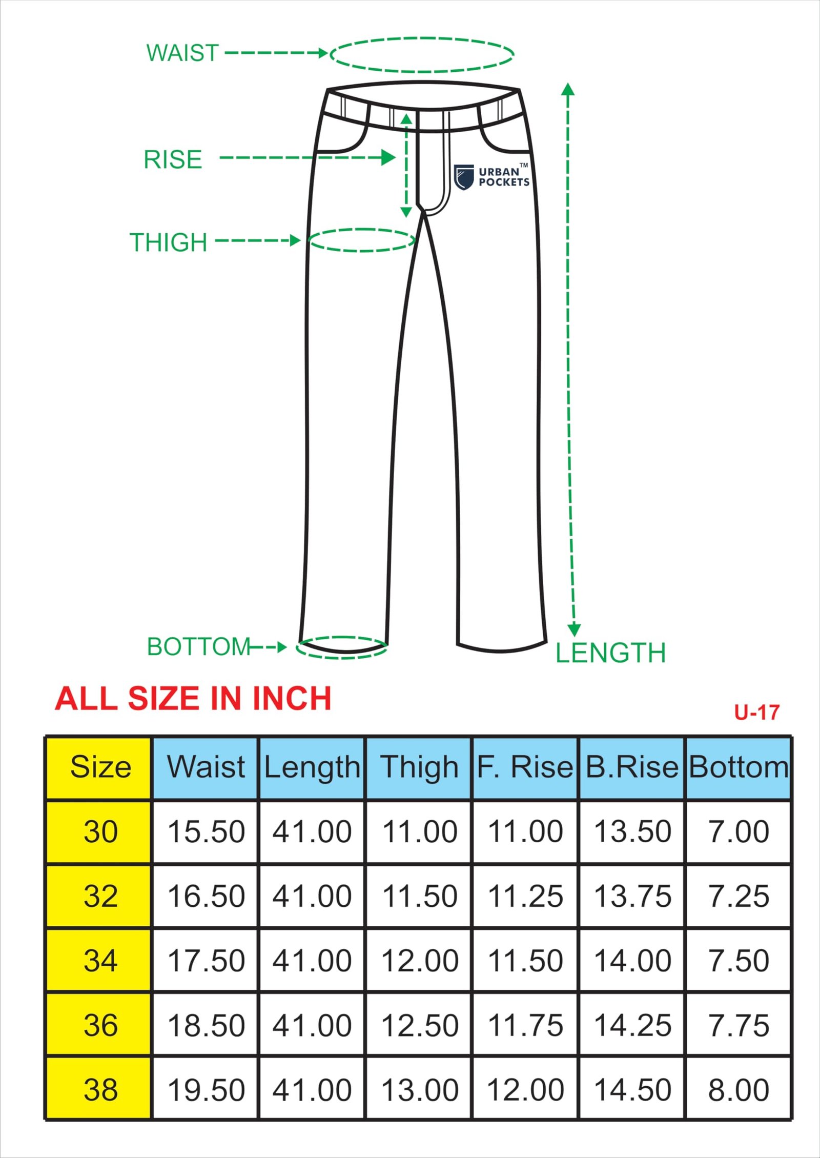 URBAN POCKETS Jeans for Men | Casual Jeans for Men | Loose Fit Denim Streetwear Pants (U17-34) - Image 7