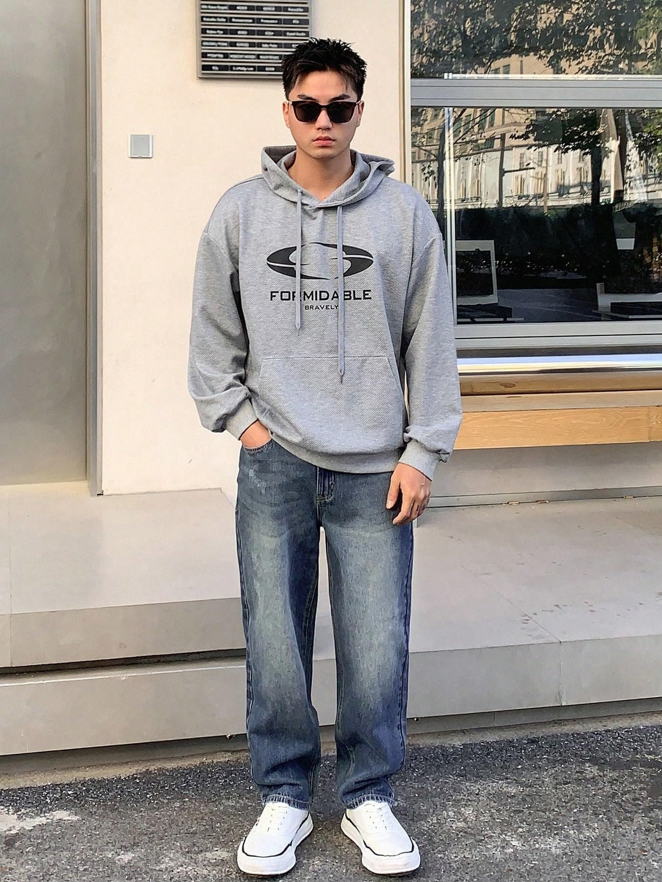URBAN POCKETS Jeans for Men | Casual Jeans for Men | Loose Fit Denim Streetwear Pants (U17-34) - Image 5